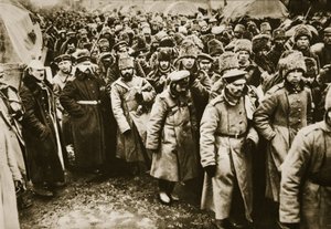 ニコラス大公は囚人だけで750,000人の男性を失った（セピア写真）